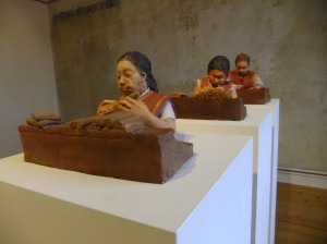 Cecilia Herrero-Laffin Arte Skulpturen Esculturas Pinturas Bilder Frauen Mujeres Trabajo Arbeit Kunst Malerei Arbeiterinnen Trabajadoras